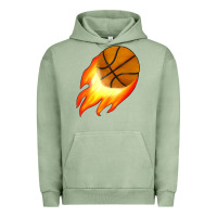 Pigment Oil Green basketball Urban Hoodie - JahusDesignShop