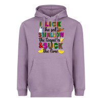 Lavender I lick the salt swallow the tequila Heavyweight Hoodie - RanaPortraitStore