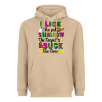 Mushroom I lick the salt swallow the tequila Heavyweight Hoodie - RanaPortraitStore