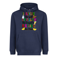 Navy I lick the salt swallow the tequila Heavyweight Hoodie - RanaPortraitStore