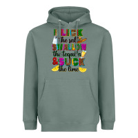 Sage I lick the salt swallow the tequila Heavyweight Hoodie - RanaPortraitStore