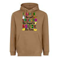 Toasted Coconut I lick the salt swallow the tequila Heavyweight Hoodie - RanaPortraitStore