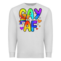 Dove Grey gay af Premium Sweatshirt - Zillion Design Studio