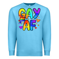 Ocean Blue gay af Premium Sweatshirt - Zillion Design Studio