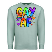 Seafoam gay af Premium Sweatshirt - Zillion Design Studio