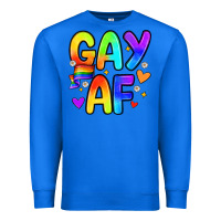 True Royal gay af Premium Sweatshirt - Zillion Design Studio
