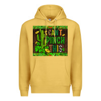 Antique Gold shamrock bomb cant pinch this Premium Hoodie - AdoDesignShop