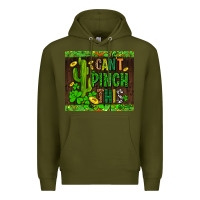 Army Green shamrock bomb cant pinch this Premium Hoodie - AdoDesignShop