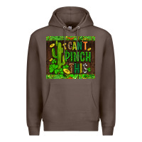 Coffee shamrock bomb cant pinch this Premium Hoodie - AdoDesignShop