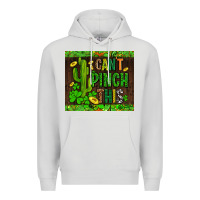 Dove Grey shamrock bomb cant pinch this Premium Hoodie - AdoDesignShop