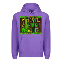 Purple shamrock bomb cant pinch this Premium Hoodie - AdoDesignShop