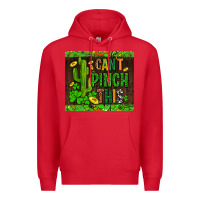 Red shamrock bomb cant pinch this Premium Hoodie - AdoDesignShop