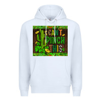 White shamrock bomb cant pinch this Premium Hoodie - AdoDesignShop