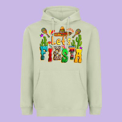 Heavyweight Hoodie Let's fiesta