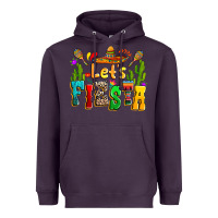 Plum Let's fiesta Heavyweight Hoodie - RanaPortraitStore