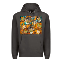 Smoke autumun distressed tumbler Premium Hoodie - BundleAndBundleShop