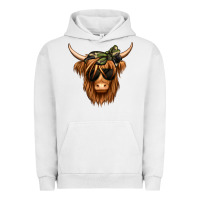 Pigment Lunar Rock camouflage long haired cow Urban Hoodie - Jasminsmagicworld