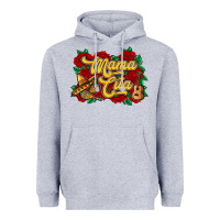 Heather Grey Mama cita Heavyweight Hoodie - RanaPortraitStore