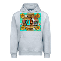 Heather Grey sunflower and daisy nurse tumbler Urban Hoodie - BundleAndBundleShop