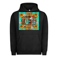 Pigment Black sunflower and daisy nurse tumbler Urban Hoodie - BundleAndBundleShop