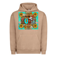 Pigment Burro sunflower and daisy nurse tumbler Urban Hoodie - BundleAndBundleShop