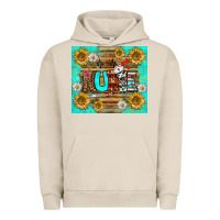 Pigment French Oak sunflower and daisy nurse tumbler Urban Hoodie - BundleAndBundleShop