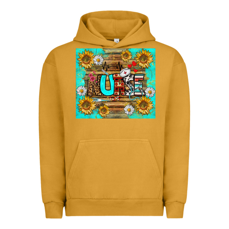 Sunflower And Daisy Nurse Tumbler Urban Hoodie by BundleAndBundleShop | Teevron