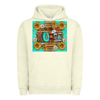 Pigment Pistachio sunflower and daisy nurse tumbler Urban Hoodie - BundleAndBundleShop