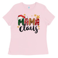 Bubblegum Pink mama Claus Christmas Ladies Tee - BarkalooDesign