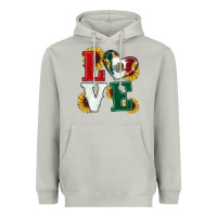 Moon Dust Mexican Flag With Sunflowers Love Heavyweight Hoodie - RanaPortraitStore