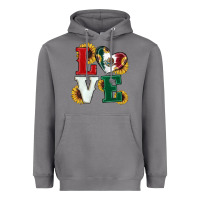 Storm Mexican Flag With Sunflowers Love Heavyweight Hoodie - RanaPortraitStore