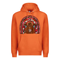 Carrot valentines red angus rainbow Premium Hoodie - JahusDesignShop