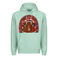 Seafoam valentines red angus rainbow Premium Hoodie - JahusDesignShop