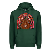 Sports Green valentines red angus rainbow Premium Hoodie - JahusDesignShop