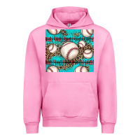 Fuchsia Pink baseball Urban Hoodie - JahusDesignShop