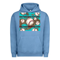 Pigment Pebble Blue baseball Urban Hoodie - JahusDesignShop
