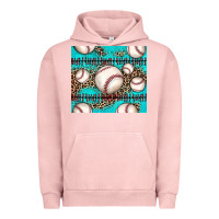 Pigment Salmon baseball Urban Hoodie - JahusDesignShop