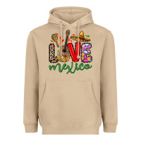 Mushroom Love Mexico Heavyweight Hoodie - RanaPortraitStore