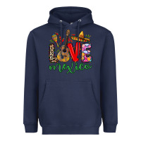 Navy Love Mexico Heavyweight Hoodie - RanaPortraitStore