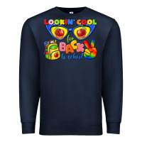 Navy looking cool for back to school Premium Sweatshirt - texasbilliewilder