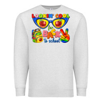 Oatmeal Heather looking cool for back to school Premium Sweatshirt - texasbilliewilder