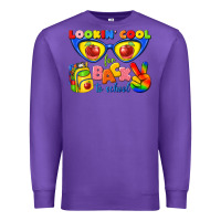 Purple looking cool for back to school Premium Sweatshirt - texasbilliewilder