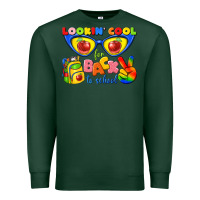 Sports Green looking cool for back to school Premium Sweatshirt - texasbilliewilder