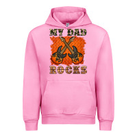 Fuchsia Pink my dad rock Urban Hoodie - Artiststas