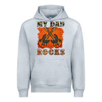 Heather Grey my dad rock Urban Hoodie - Artiststas