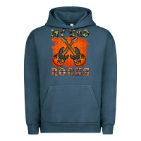 Pigment Midnight Navy my dad rock Urban Hoodie - Artiststas