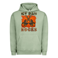 Pigment Oil Green my dad rock Urban Hoodie - Artiststas