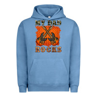 Pigment Pebble Blue my dad rock Urban Hoodie - Artiststas