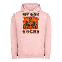 Pigment Salmon my dad rock Urban Hoodie - Artiststas