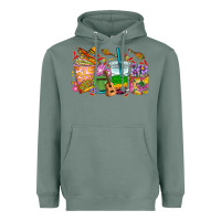 Sage Mexico coffee cups Heavyweight Hoodie - RanaPortraitStore